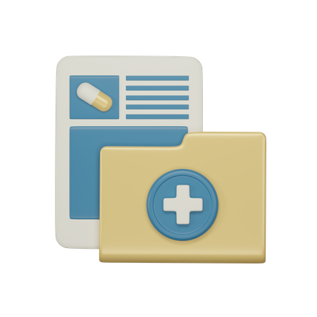 Informe de farmacia  3D Icon