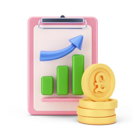 Informe de libra  3D Icon