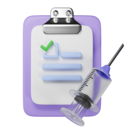 Informe médico  3D Icon