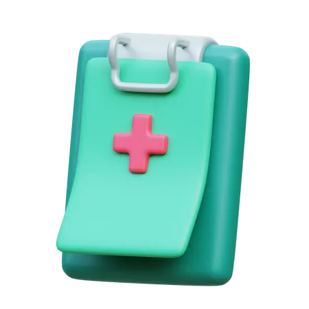 Informe médico  3D Icon