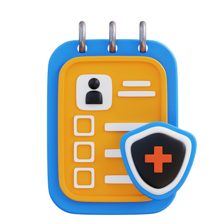 Informe médico  3D Icon