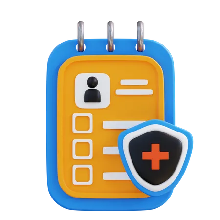 Informe médico  3D Icon