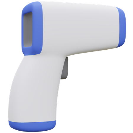 Infrared Thermometer  3D Icon