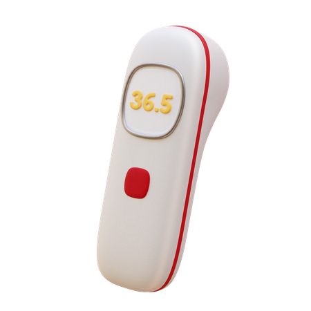 Infrared Thermometer  3D Icon