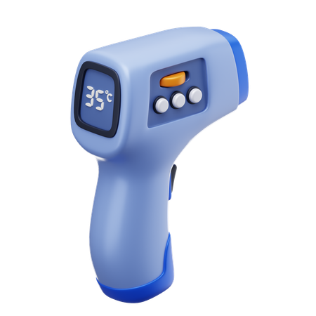 Infrared Thermometers  3D Icon