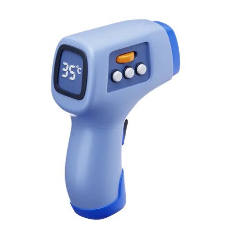 Infrared Thermometers  3D Icon