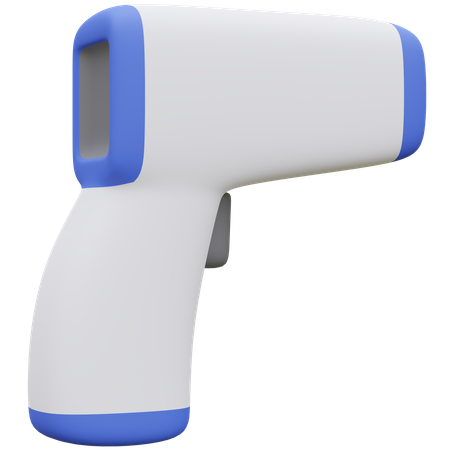 Infrarot Thermometer  3D Icon