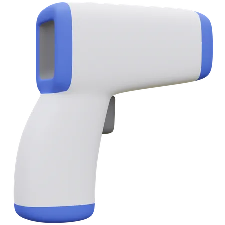 Infrarot Thermometer  3D Icon