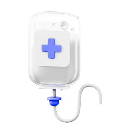 Infusion Bag  3D Icon