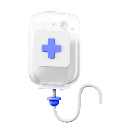 Infusion Bag  3D Icon