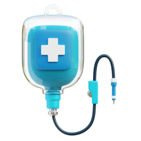 Infusion Bag  3D Icon