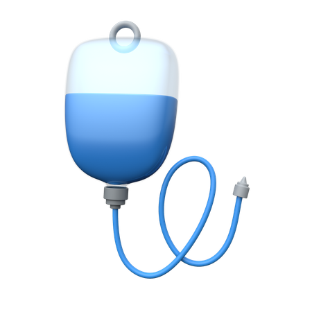 Infusion Bottle  3D Icon