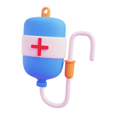 Infusion Bottle  3D Icon