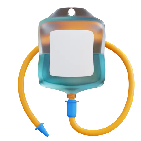 3 D Illustration Infusion 3D Icon