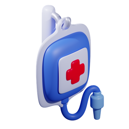 Infusion Drip  3D Icon