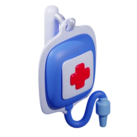 Infusion Drip  3D Icon