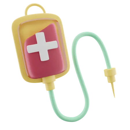 Infusion Drip  3D Icon