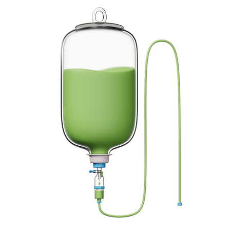 Infusión intravenosa  3D Icon