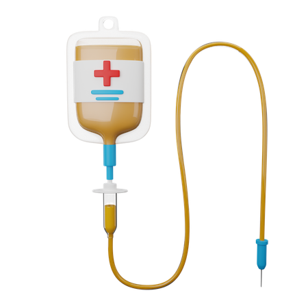 Infusion Iv Bag  3D Icon