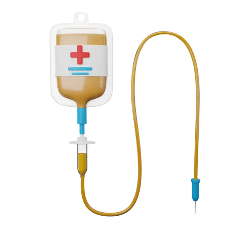 Infusion Iv Bag  3D Icon