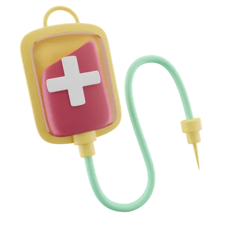 Infusionstropf  3D Icon