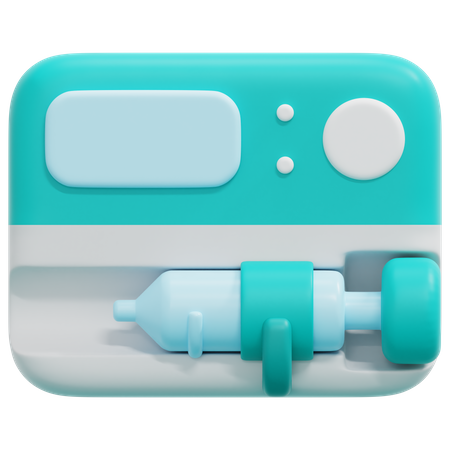 Infusionspumpe  3D Icon