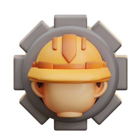 Ingeniería  3D Icon