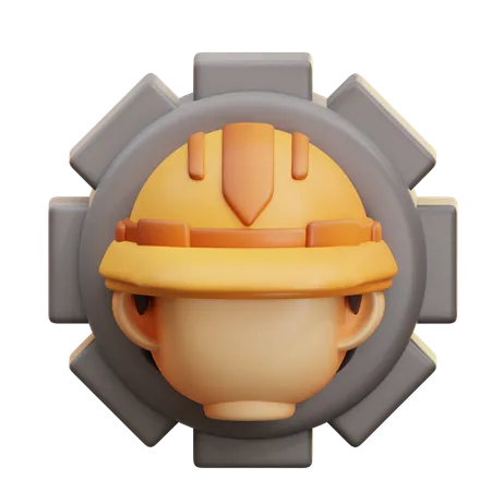 Ingeniería  3D Icon