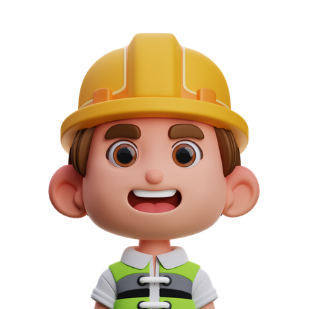 Ingeniero  3D Icon