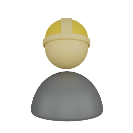 Ingénieur  3D Icon