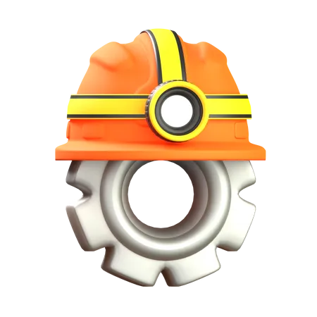 Ingénieur  3D Icon