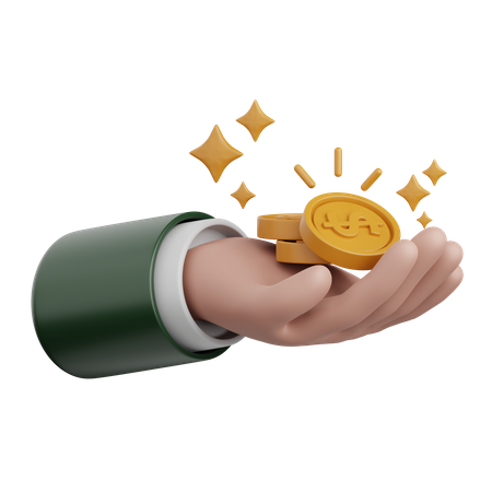 Ingreso  3D Icon