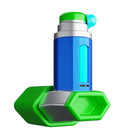 Inhalador  3D Icon