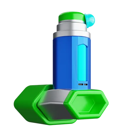 Inhalador  3D Icon