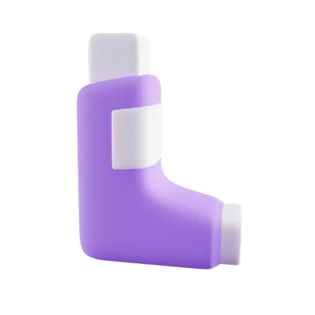 Inhalador  3D Icon