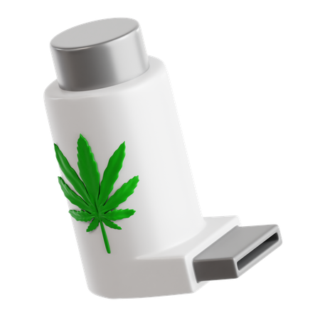 Inhalador de cannabis  3D Icon