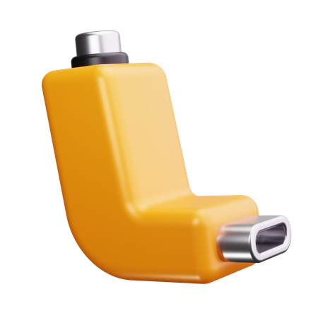 Inhalateur pour l'asthme  3D Icon