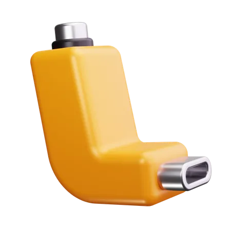 Inhalateur pour l'asthme  3D Icon