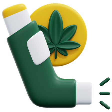 吸入器  3D Icon