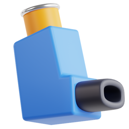 흡입기  3D Icon