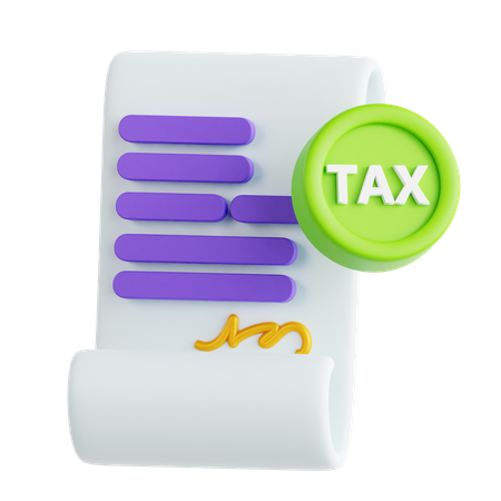 상속세  3D Icon