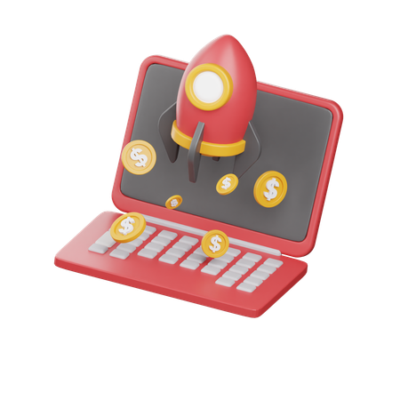 Inicialização de negócios  3D Icon
