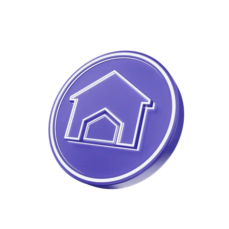 Hogar  3D Icon