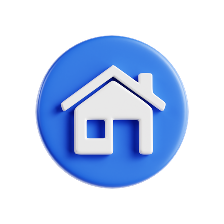 Hogar  3D Icon