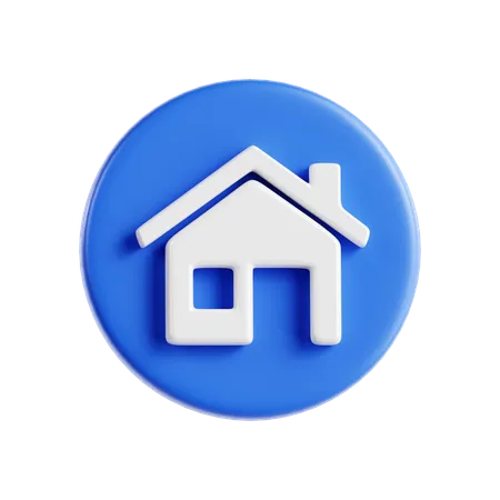 Hogar  3D Icon