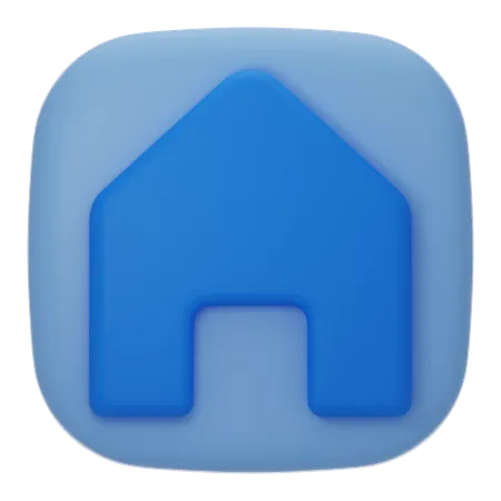 Hogar  3D Icon