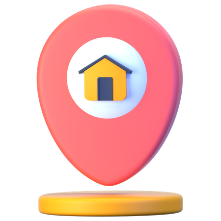 Hogar  3D Icon