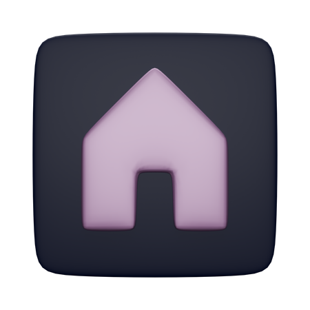 Hogar  3D Icon