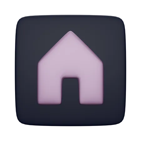 Hogar  3D Icon