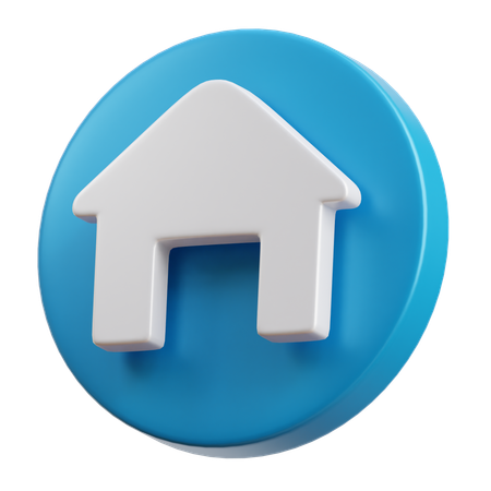 Hogar  3D Icon